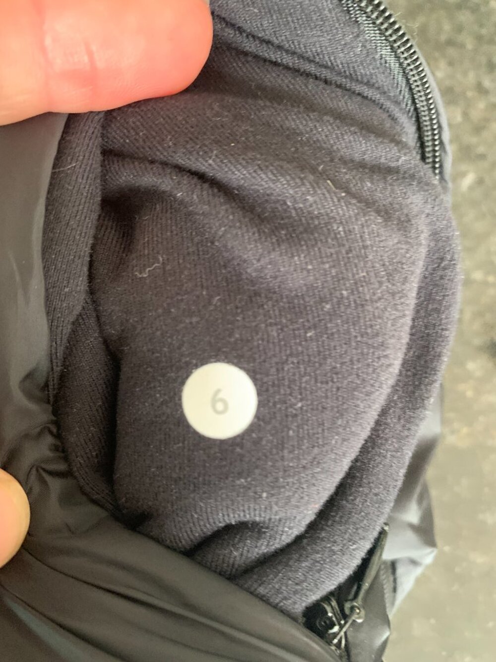 Lululemon St Moritz Puffer Jacket Women's 6 Black Quilted Fleece Full Zip Coat - Picture 9 of 13